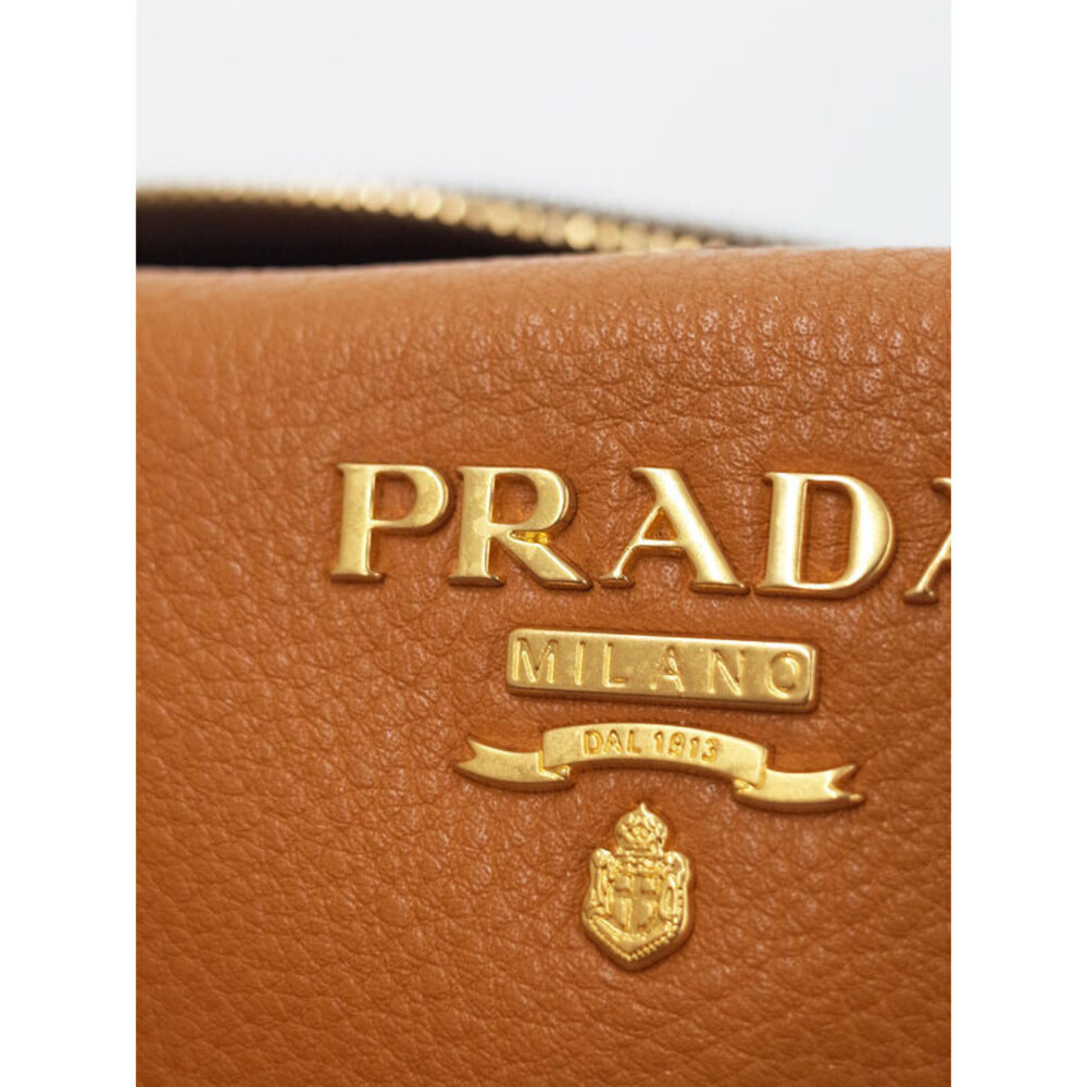PRADA Leather Chain Shoulder Bag - Picture 9 of 9